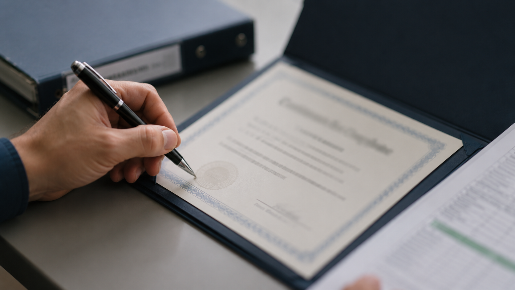 certification